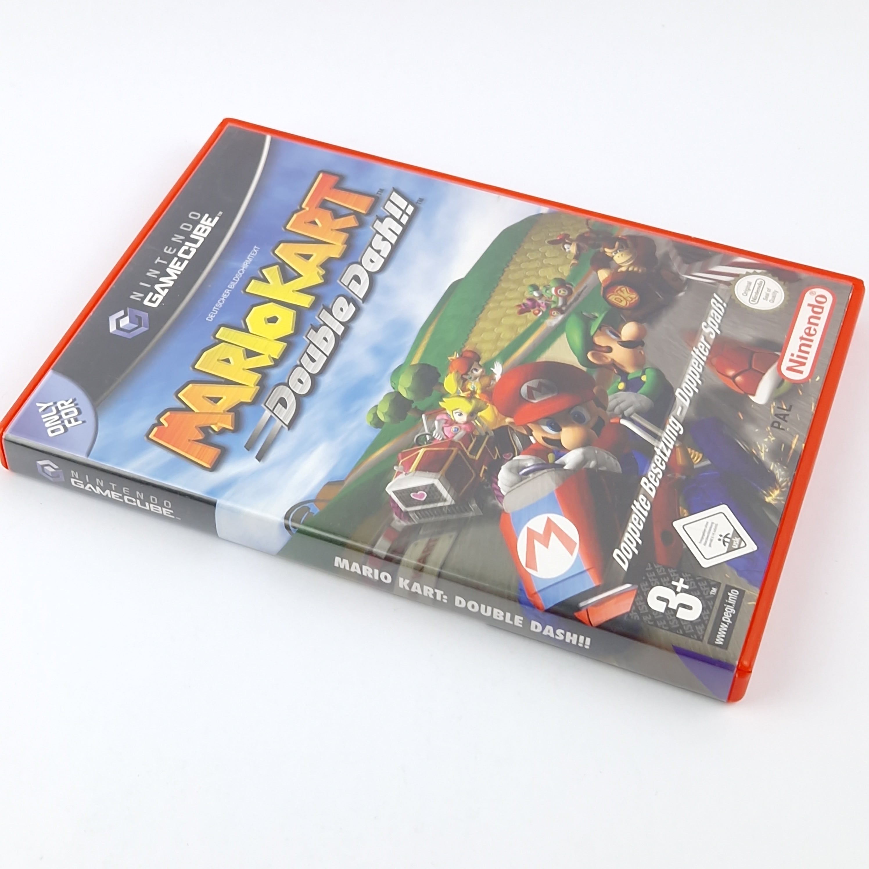 Nintendo Gamecube Spiel : Mario Kart Double Dash - CD Anleitung OVP cib / PAL