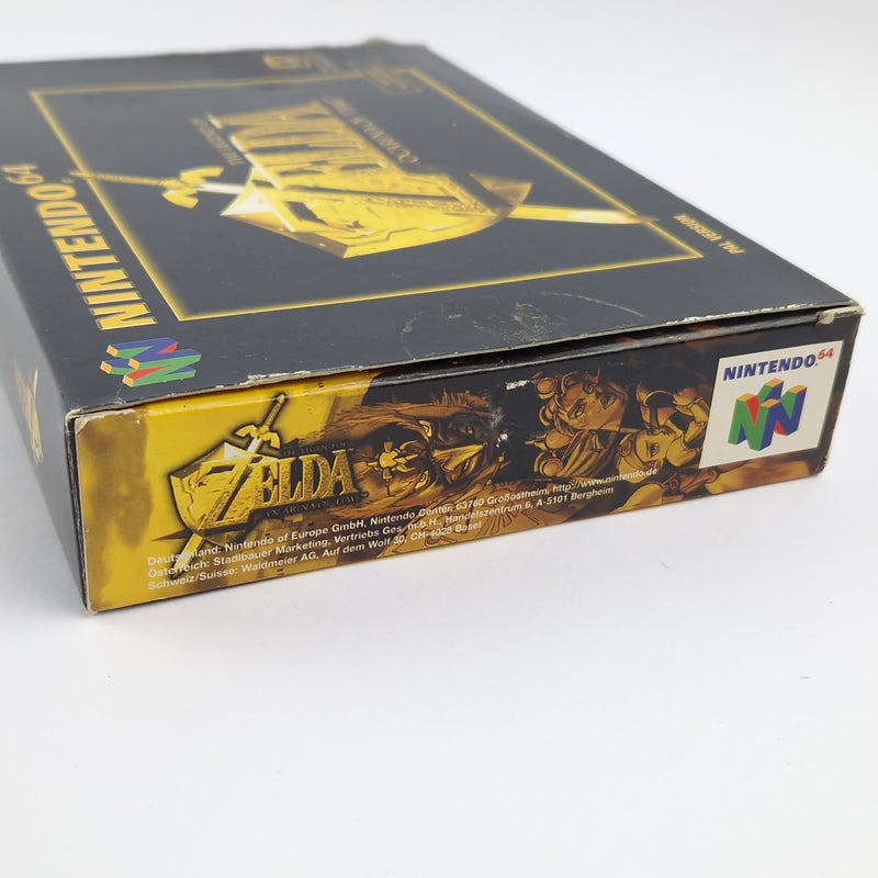 Nintendo 64 Spiel : The Legend of Zelda Ocarina of Time - OVP cib N64 PAL