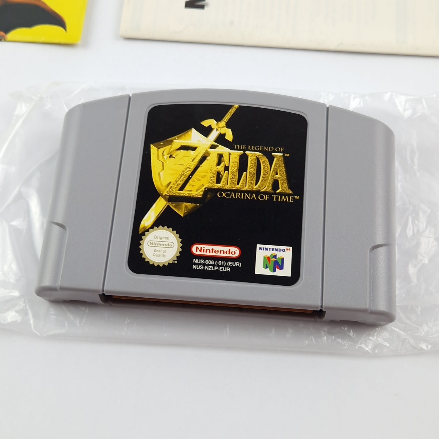 Nintendo 64 Spiel : The Legend of Zelda Ocarina of Time - OVP cib N64 PAL