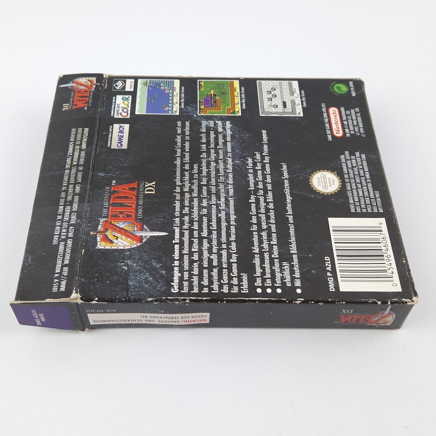 Nintendo Game Boy Color Spiel : The Legend of Zelda Links Awakening DX - OVP PAL
