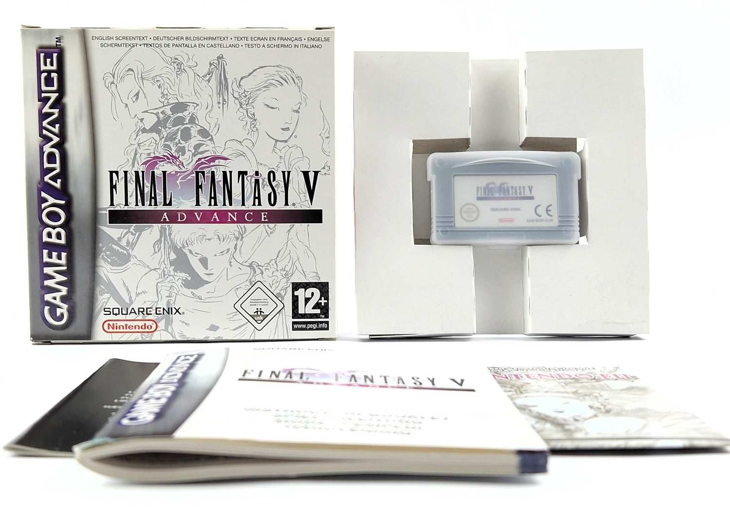 Nintendo Game Boy Advance Game: Final Fantasy V - Module Instructions OVP GBA FF 5