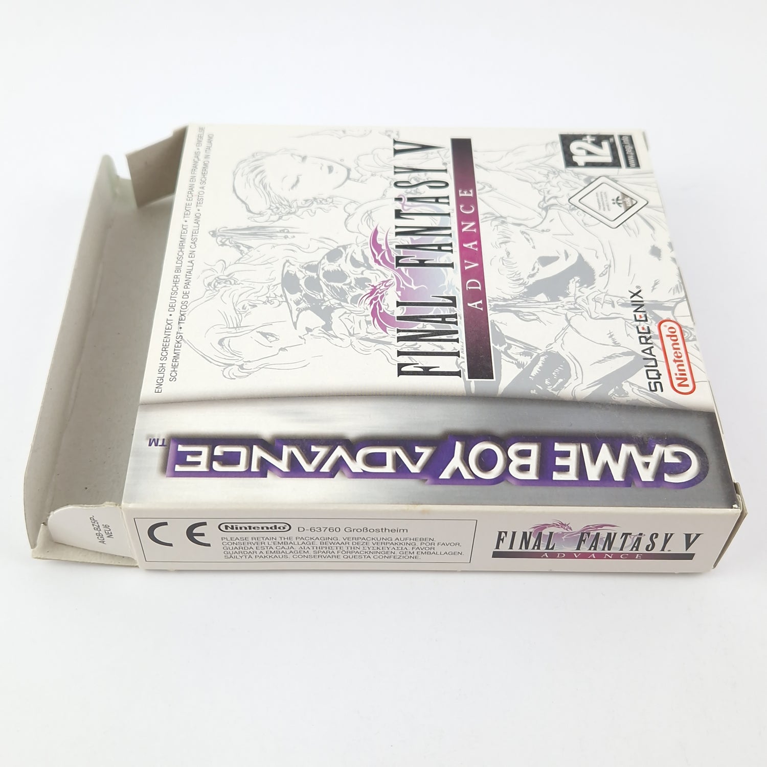 Nintendo Game Boy Advance Game: Final Fantasy V - Module Instructions OVP GBA FF 5