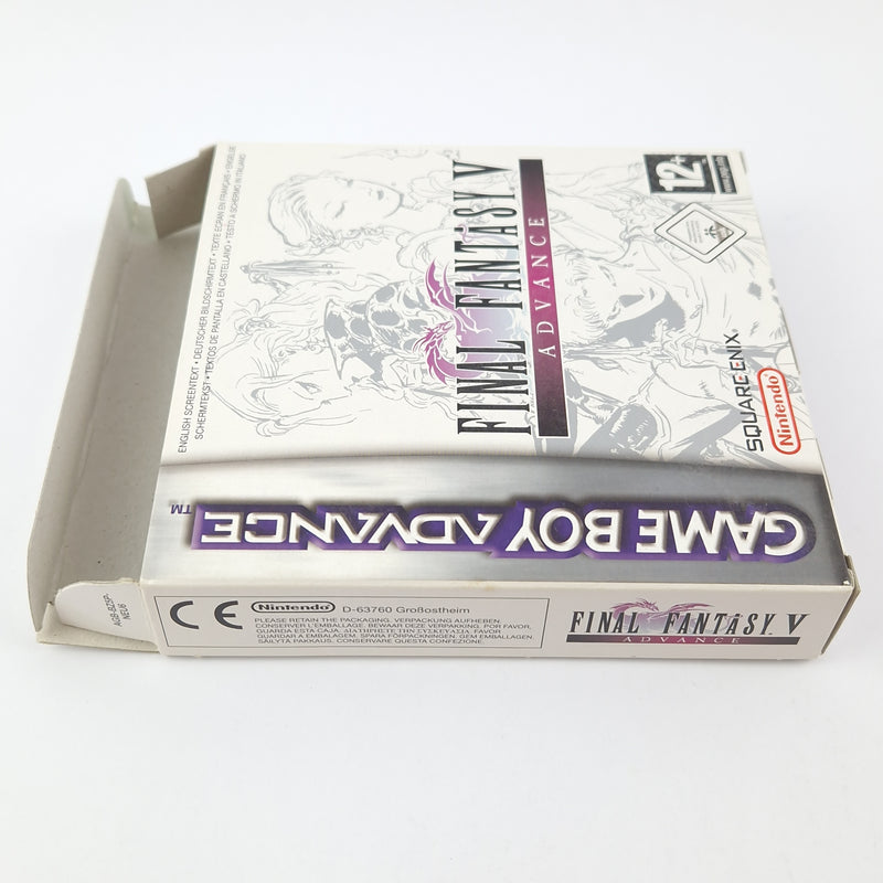 Nintendo Game Boy Advance Spiel : Final Fantasy V - Modul Anleitung OVP GBA FF 5