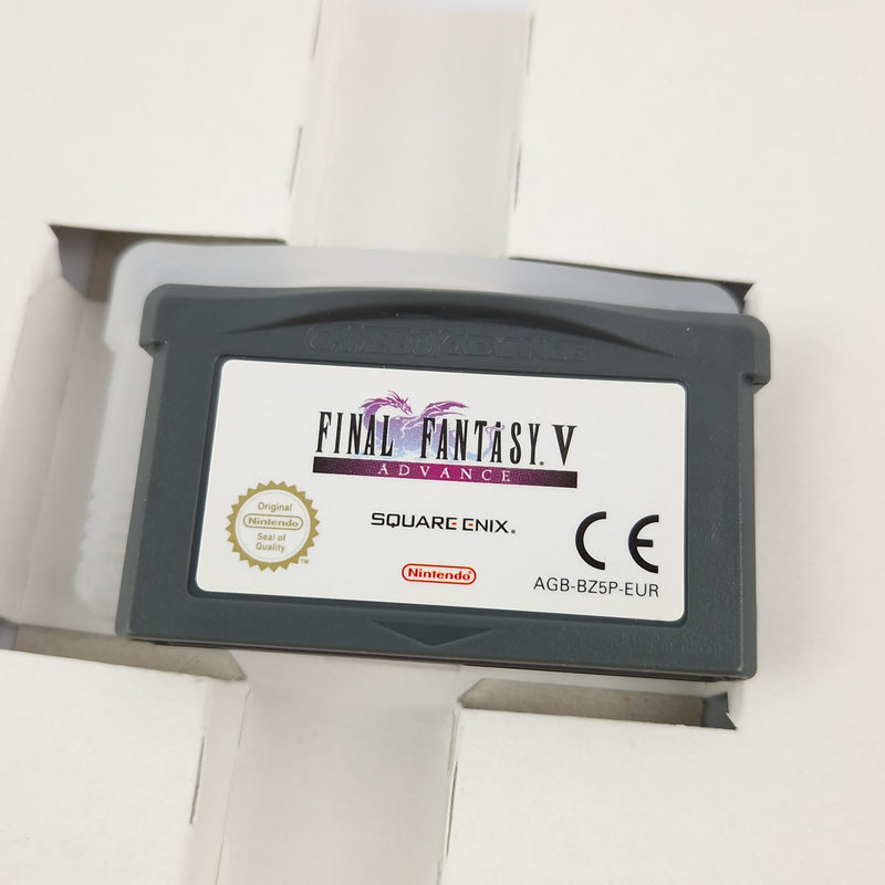 Nintendo Game Boy Advance Spiel : Final Fantasy V - Modul Anleitung OVP GBA FF 5