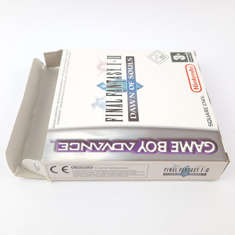 Nintendo Game Boy Advance Game: Final Fantasy I &amp; II Dawn of Souls - OVP GBA