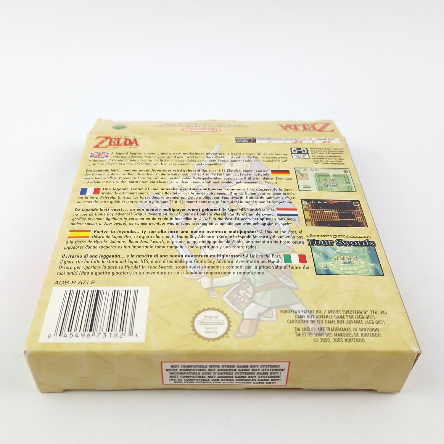 Nintendo Game Boy Advance Spiel : The Legend of Zelda a link to the Past - OVP