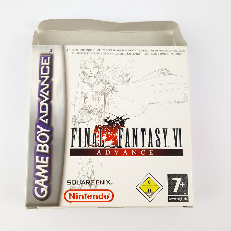 Nintendo Game Boy Advance Spiel : Final Fantasy VI - GBA OVP FF 6