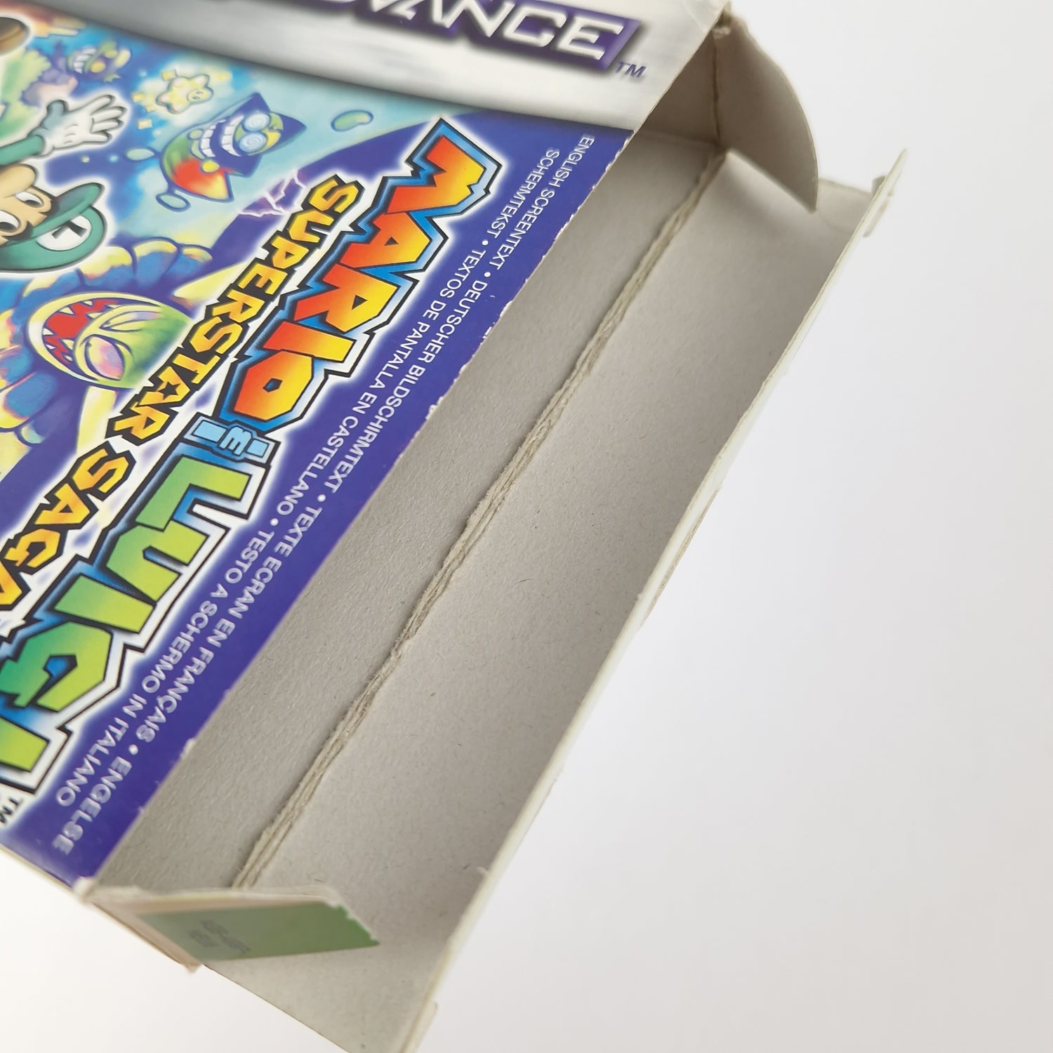 Nintendo Game Boy Advance Game: Mario & Luigi Superstar Saga - OVP GBA PAL
