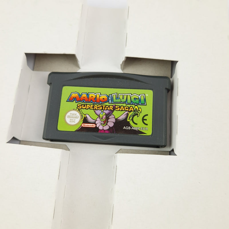 Nintendo Game Boy Advance Game: Mario &amp; Luigi Superstar Saga - OVP GBA PAL