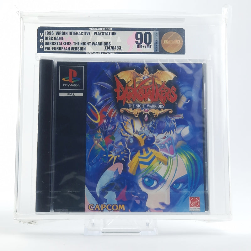 Playstation 1 Spiel : Darkstalkers the Night Warriors - PS1 NEW SEALED / VGA 90