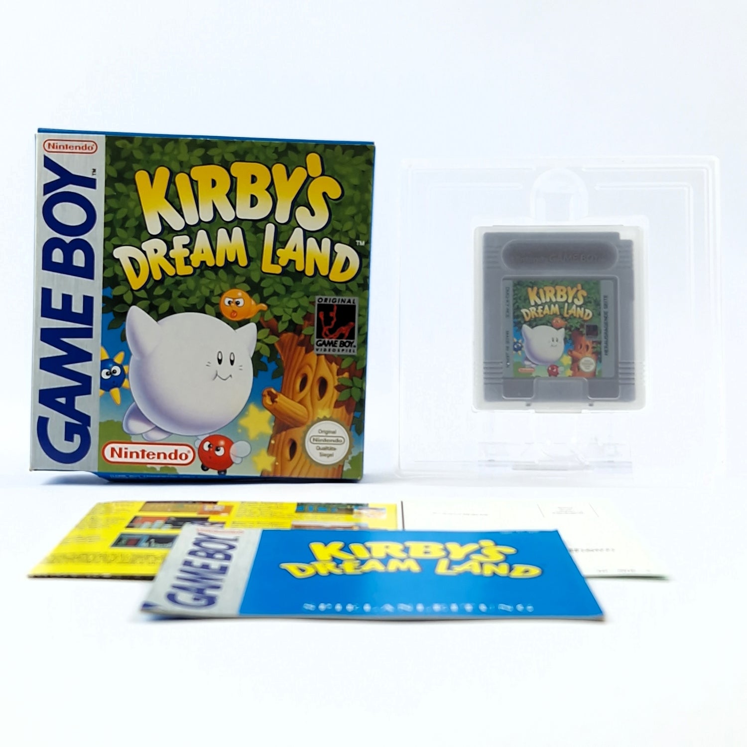 Nintendo Game Boy Game: Kirby's Dream Land - Module Instructions OVP cib / GAMEBOY