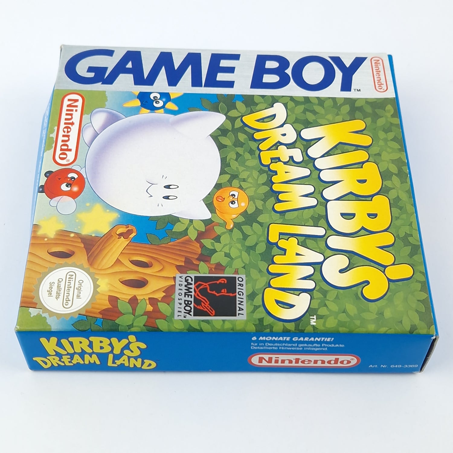 Nintendo Game Boy Game: Kirby's Dream Land - Module Instructions OVP cib / GAMEBOY