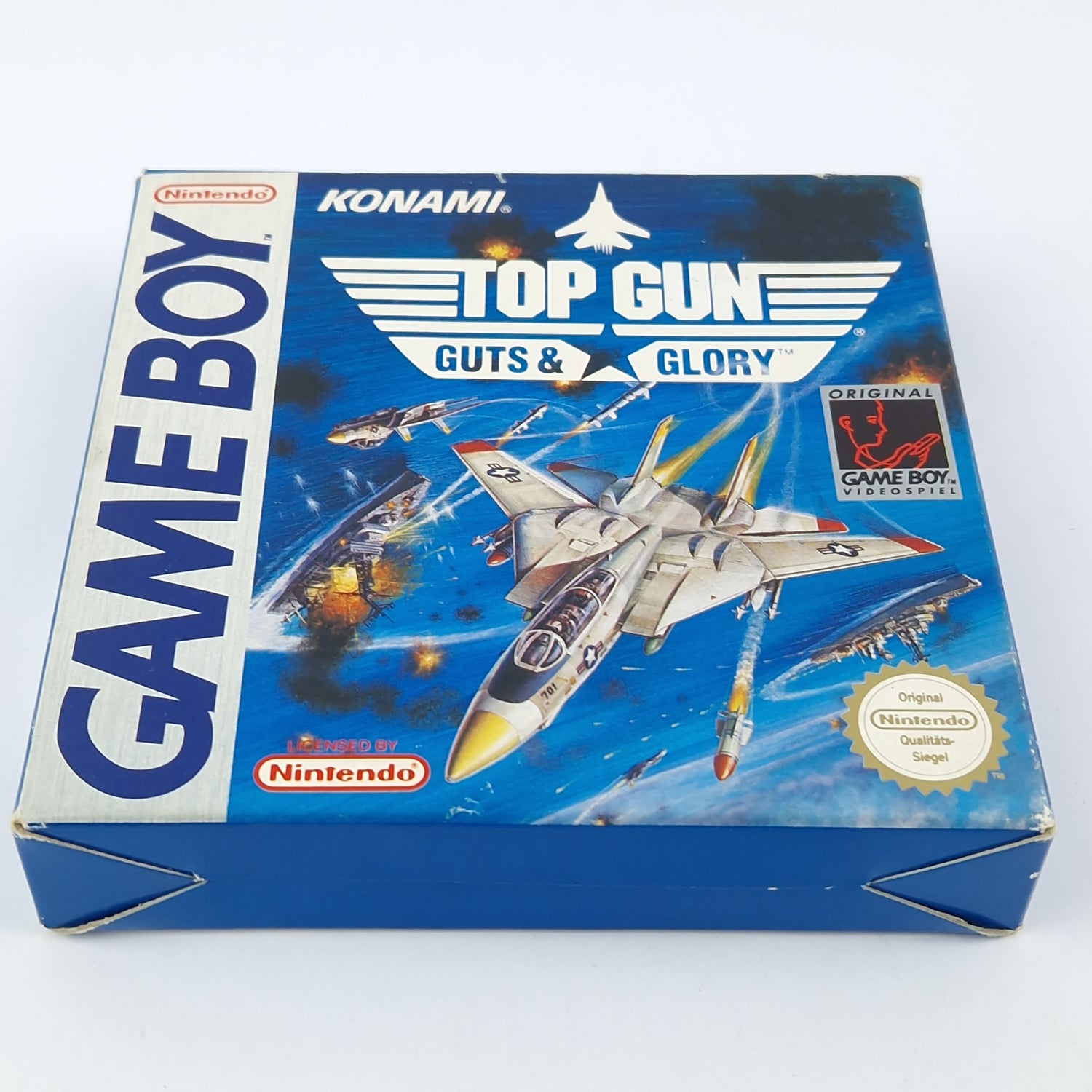 Nintendo Game Boy Spiel : Top Gun Guts & Glory - Modul Anleitung OVP cib GAMEBOY