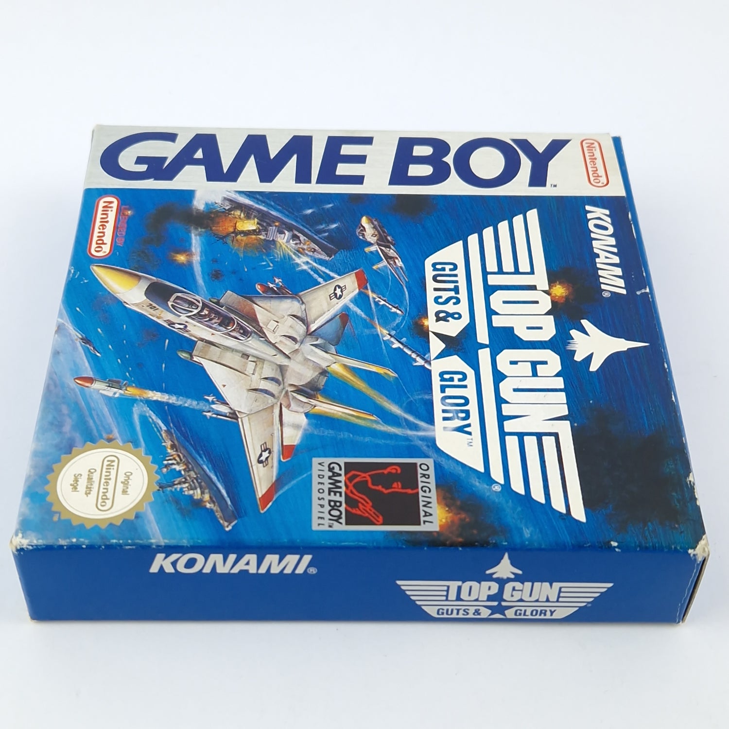 Nintendo Game Boy Game: Top Gun Guts & Glory - Module Instructions OVP cib GAMEBOY