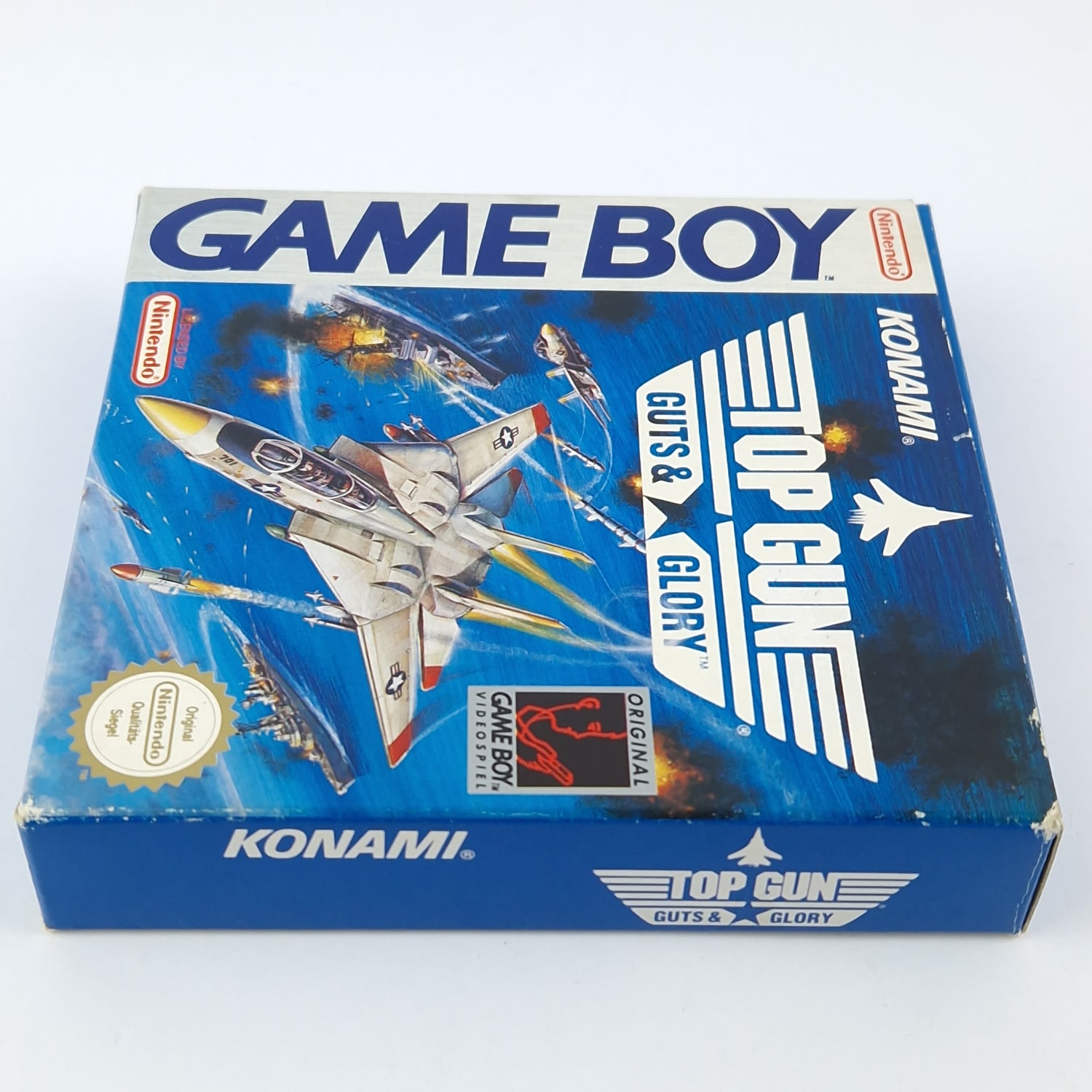 Nintendo Game Boy Spiel : Top Gun Guts & Glory - Modul Anleitung OVP cib GAMEBOY