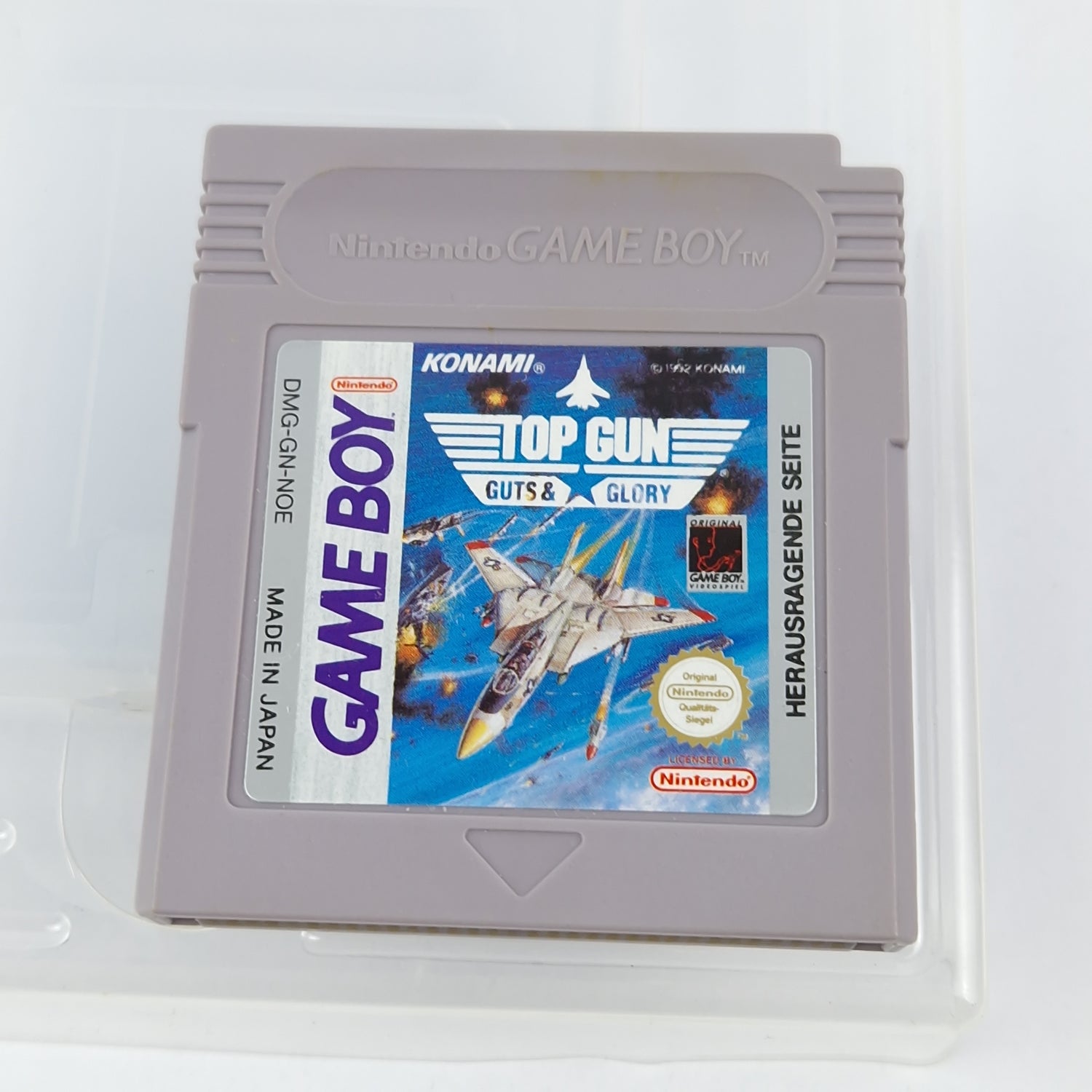Nintendo Game Boy Game: Top Gun Guts & Glory - Module Instructions OVP cib GAMEBOY