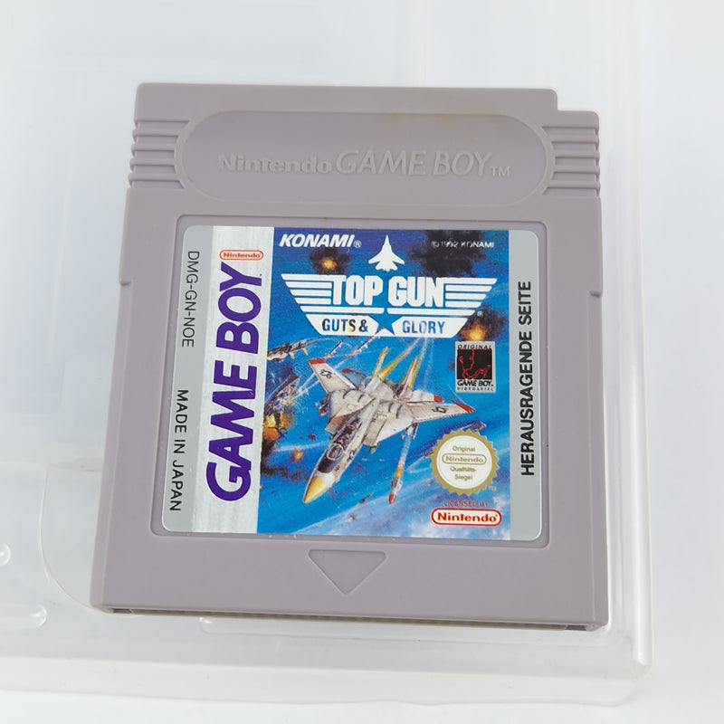 Nintendo Game Boy Game: Top Gun Guts &amp; Glory - Module Instructions OVP cib GAMEBOY