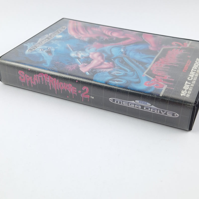 Sega Mega Drive Game: Splatterhouse 2 - Module Instructions OVP cib / PAL MD
