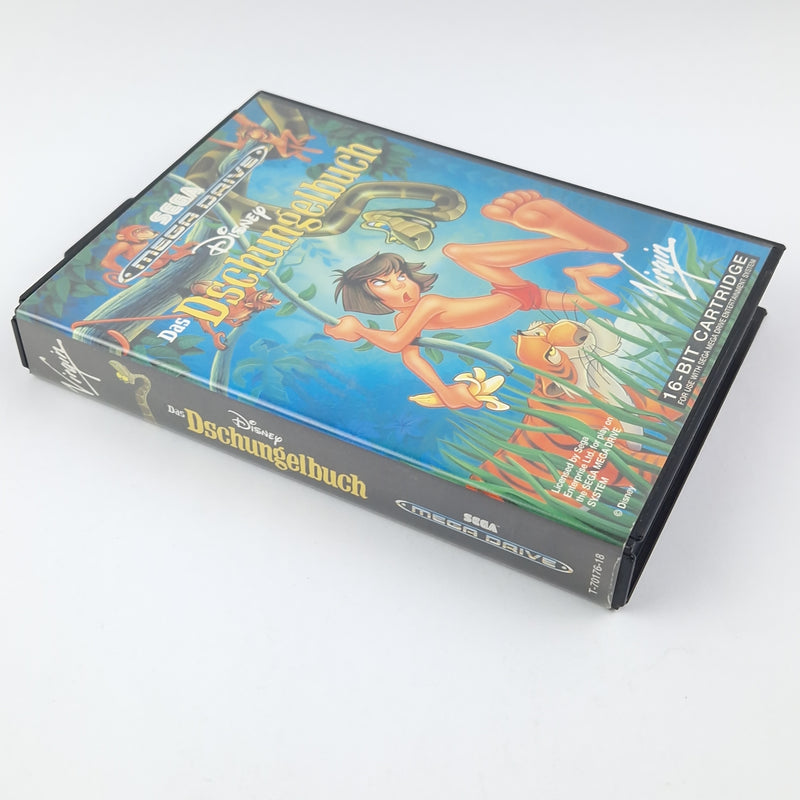 Sega Mega Drive Game: Disney The Jungle Book - Module Instructions OVP cib PAL