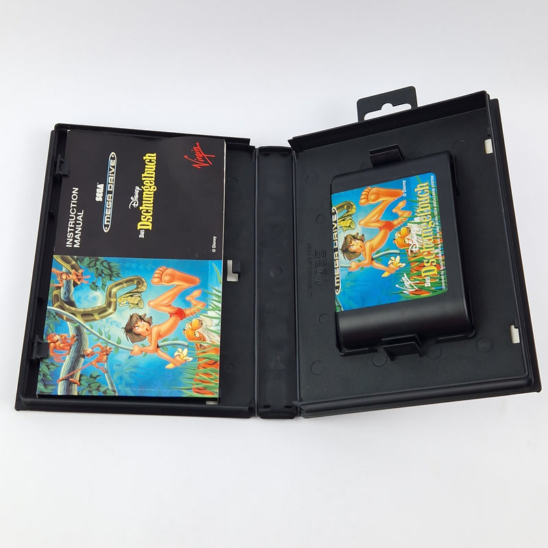 Sega Mega Drive Game: Disney The Jungle Book - Module Instructions OVP cib PAL