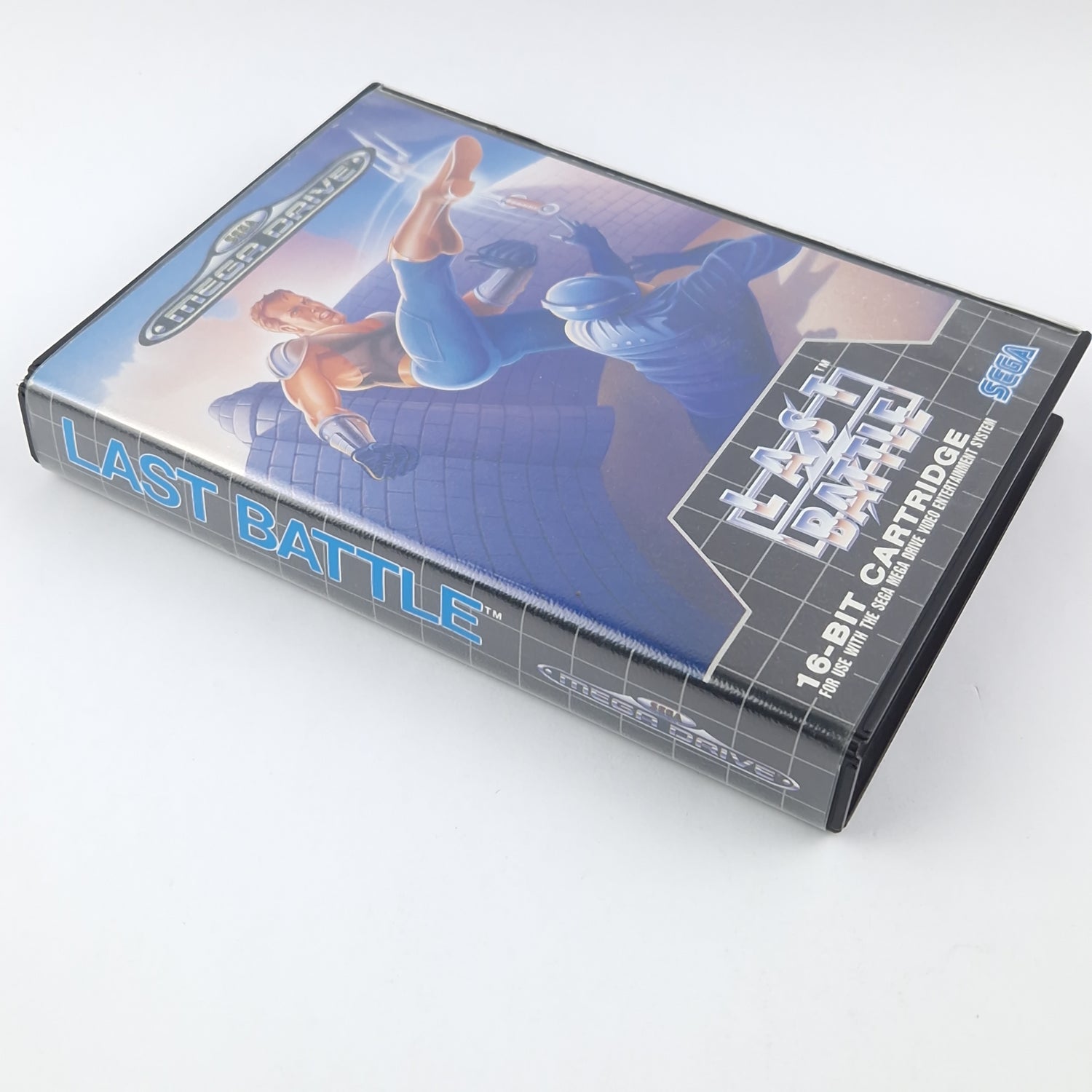 Sega Mega Drive Game: Last Battle - Module Instructions OVP cib / MD PAL Game