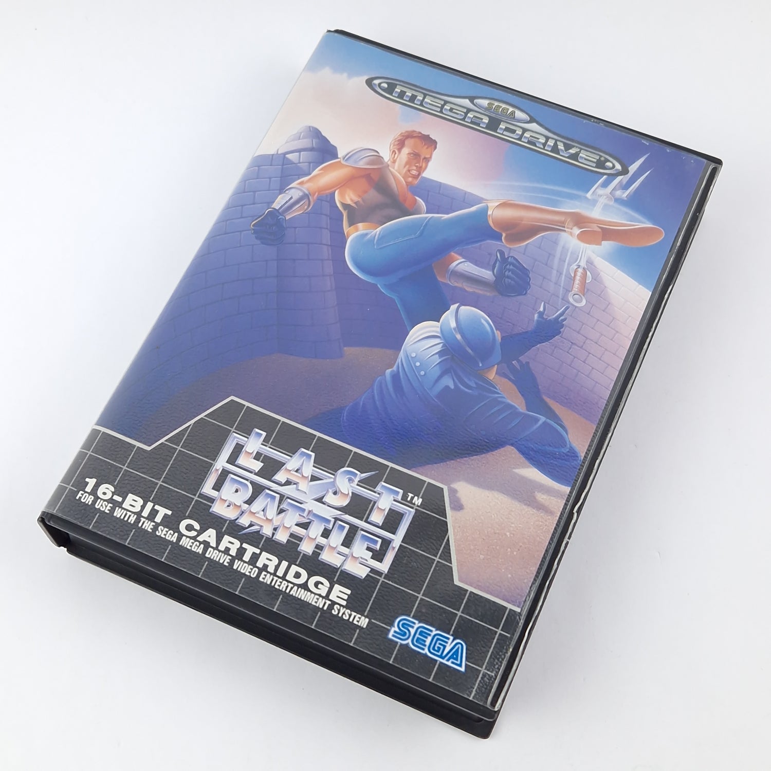 Sega Mega Drive Spiel : Last Battle - Modul Anleitung OVP cib / MD PAL Game