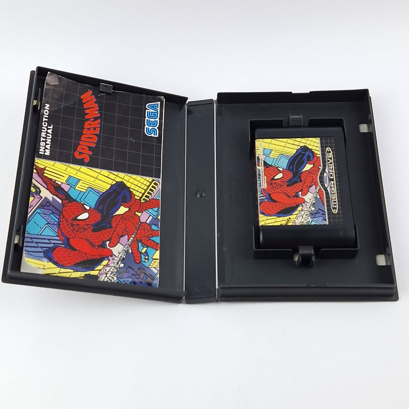 Sega Mega Drive Game: Spider-Man - Module Instructions OVP cib / MD PAL Game