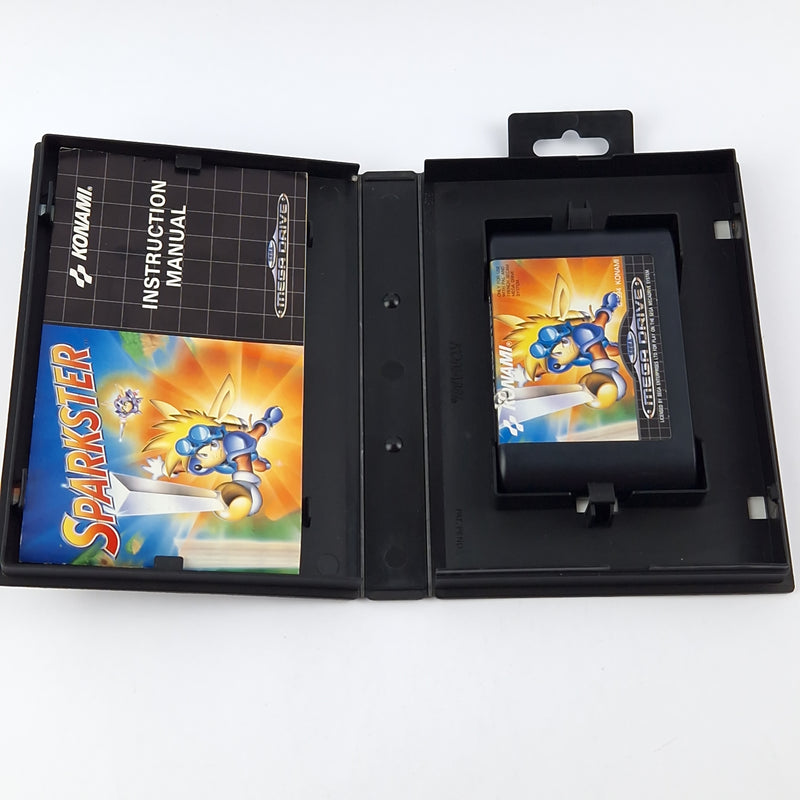 Sega Mega Drive Game: Sparkster - Module Instructions OVP cib / MD PAL Game