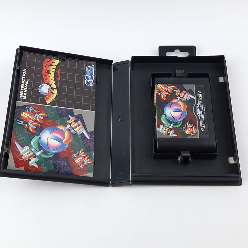 Sega Mega Drive Game: Ball Jacks - Module Instructions OVP cib / MD PAL Game