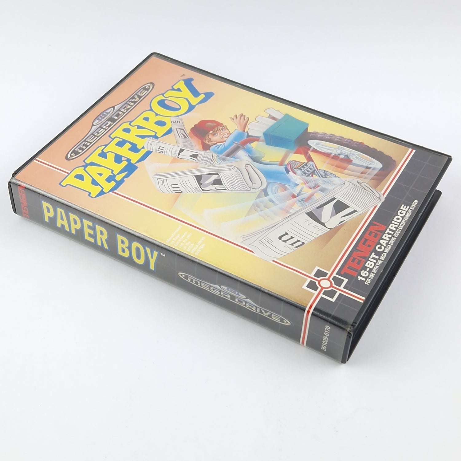 Sega Mega Drive Spiel : Paperboy - Modul Anleitung OVP cib / MD PAL GAME TENGEN