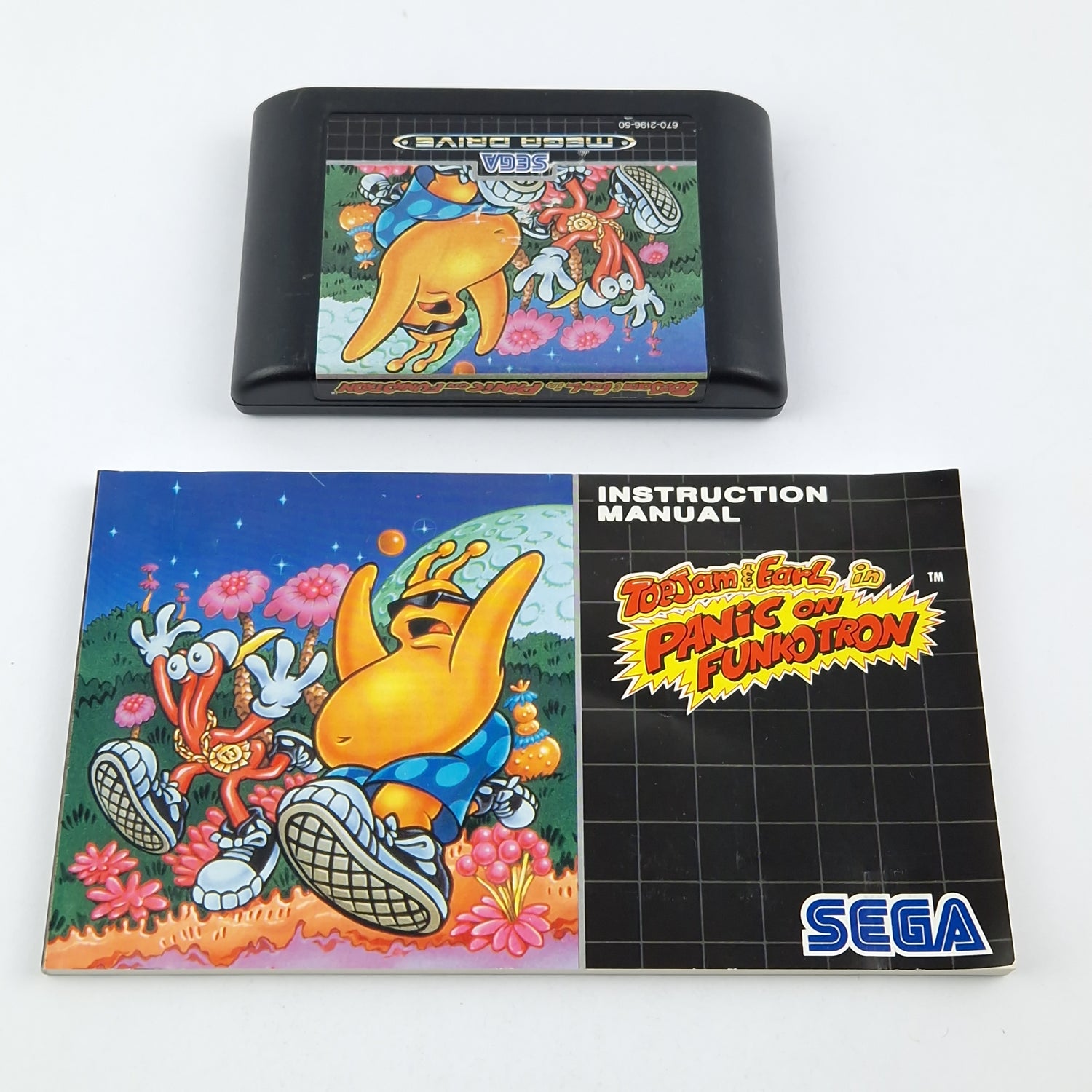 Sega Mega Drive Spiel : ToeJam & Earl in Panik auf Funkotron - Modul OVP  MD PAL