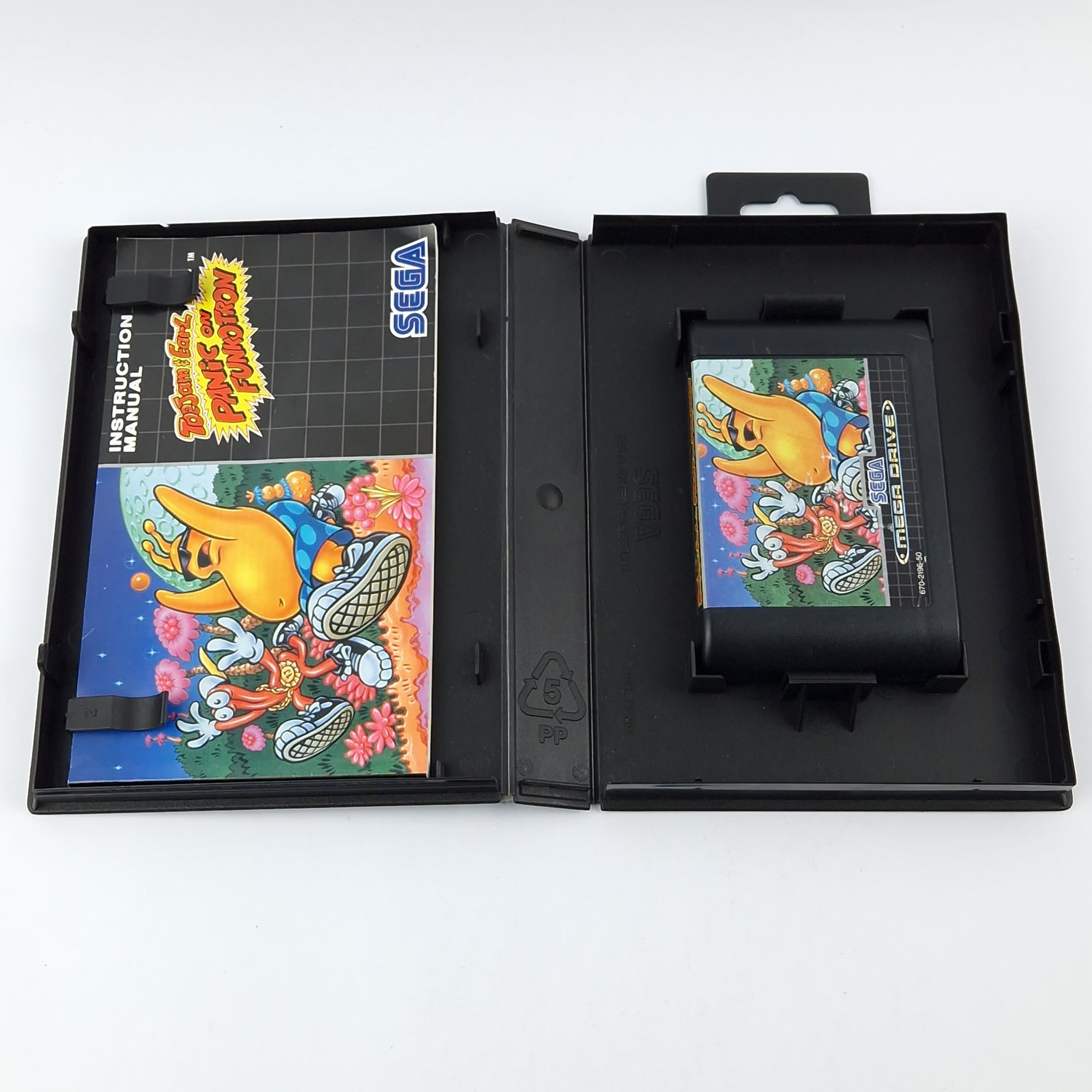 Sega Mega Drive Game: ToeJam & Earl in Panic on Funkotron - Module OVP MD PAL