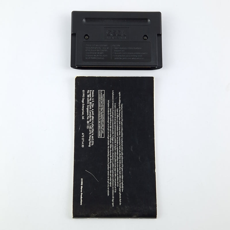 Sega Mega Drive Game: Marsupilami - Module Instructions OVP cib / PAL MD GAME