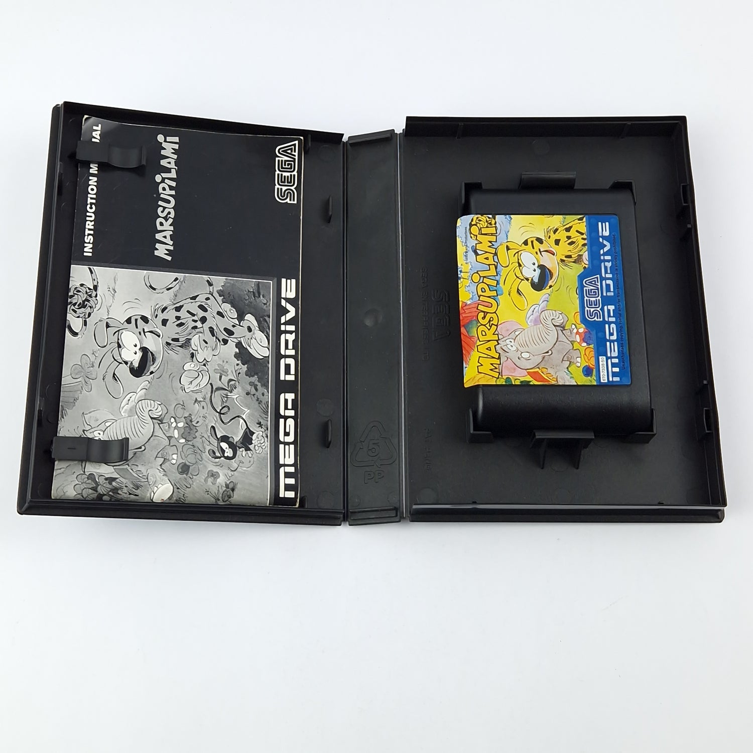 Sega Mega Drive Game: Marsupilami - Module Instructions OVP cib / PAL MD GAME