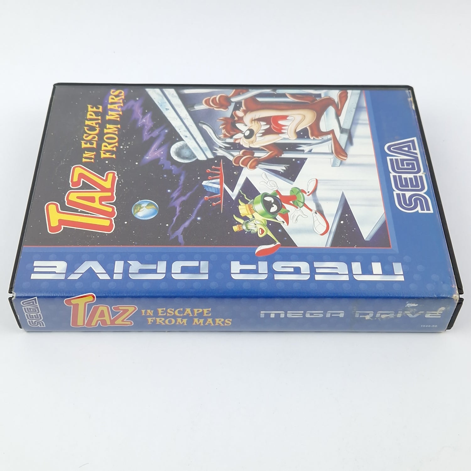 Sega Mega Drive Game: TAZ in Escape from Mars - Module Instructions OVP cib PAL MD