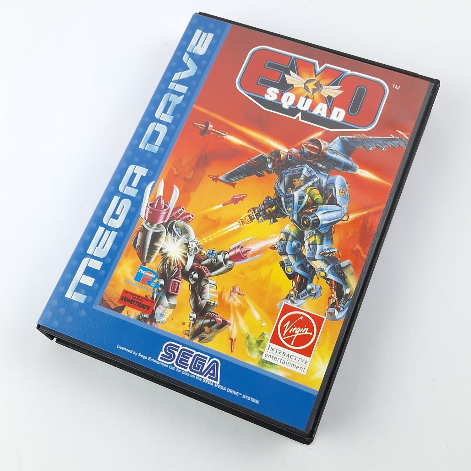 Sega Mega Drive Spiel : EXO Squad - Modul Anleitung OVP cib - NEW OLD STOCK NEU
