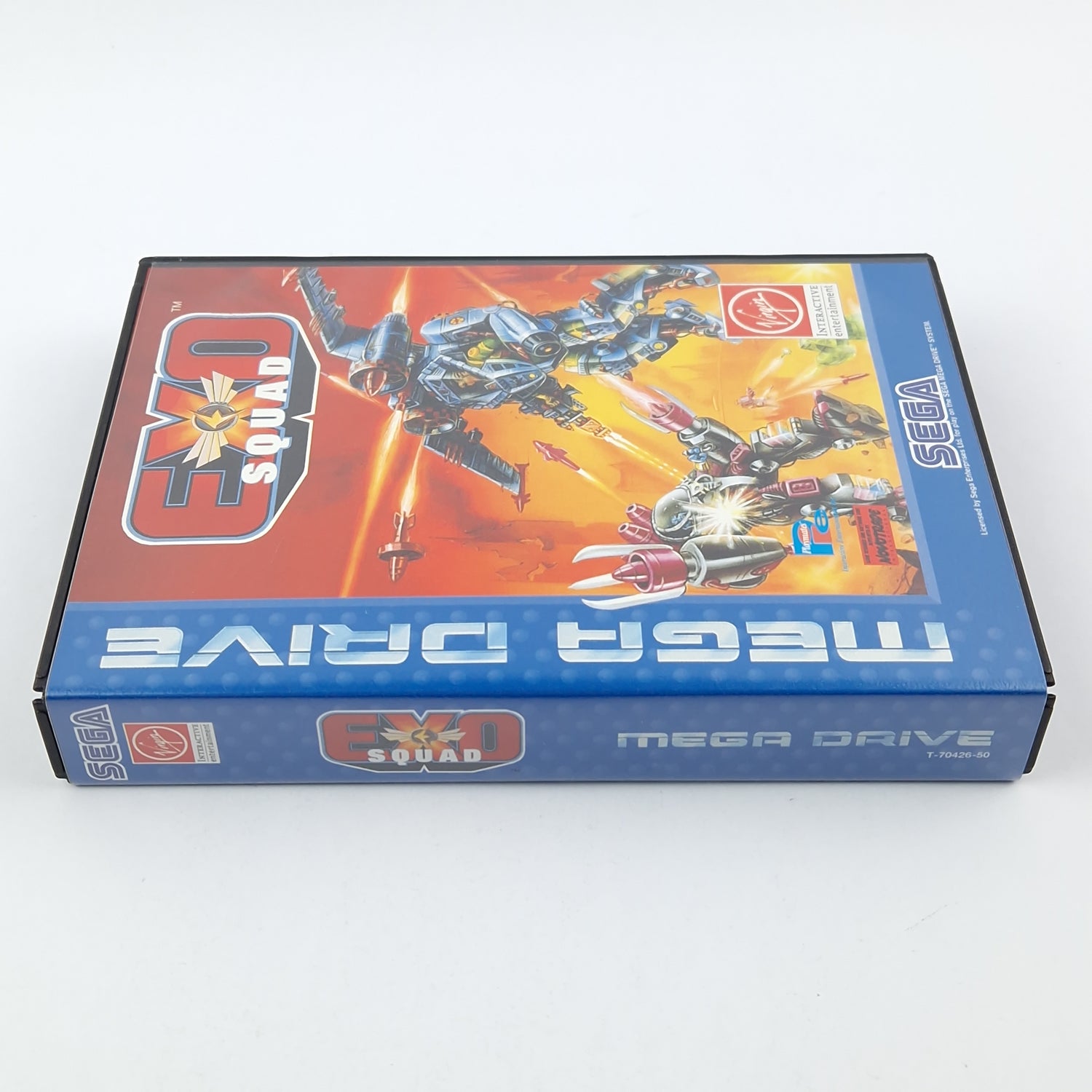 Sega Mega Drive Spiel : EXO Squad - Modul Anleitung OVP cib - NEW OLD STOCK NEU