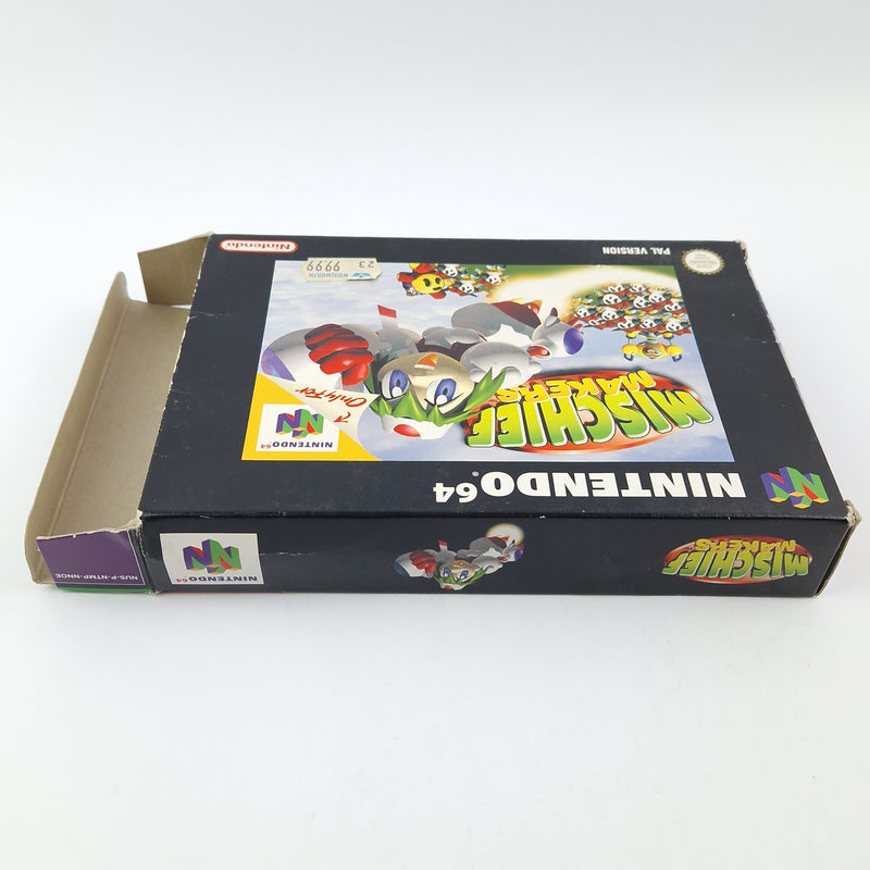 Nintendo 64 Spiel : Mischief Makers - Modul Anleitung OVP cib / PAL N64 Game
