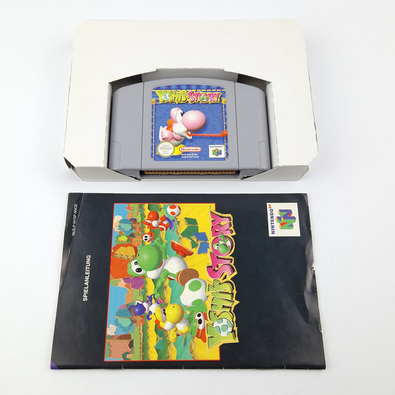 Nintendo 64 Game: Yoshi's Story - Module Instructions OVP / PAL N64 Game