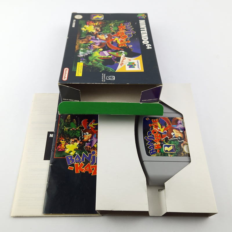 Nintendo 64 Spiel : Banjo Kazooie  - Modul Anleitung OVP / PAL N64 Game