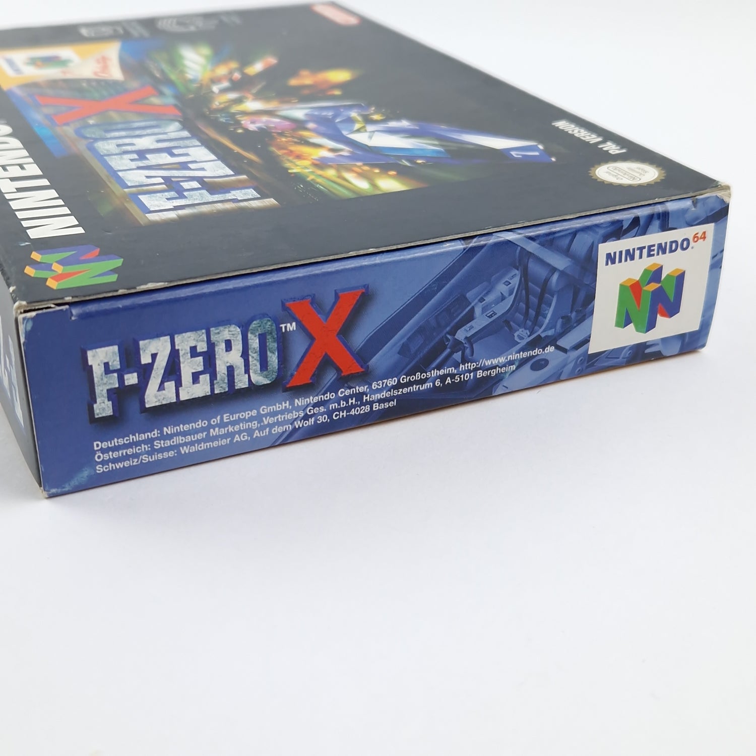 Nintendo 64 Spiel : F-Zero X - Modul Anleitung OVP cib / N64 PAL Version