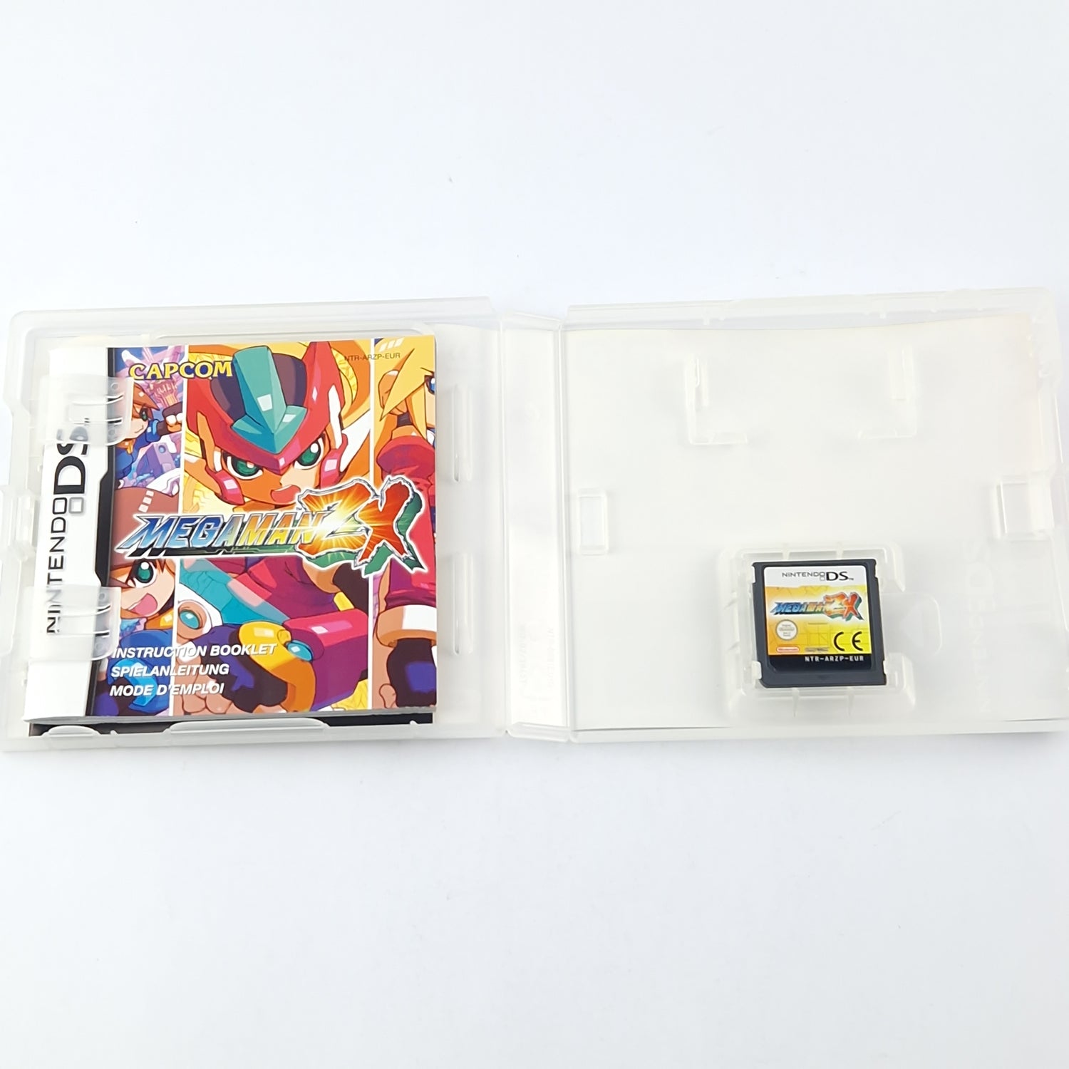 Nintendo DS game: Mega Man ZX - Module instructions OVP cib / Capcom Megaman