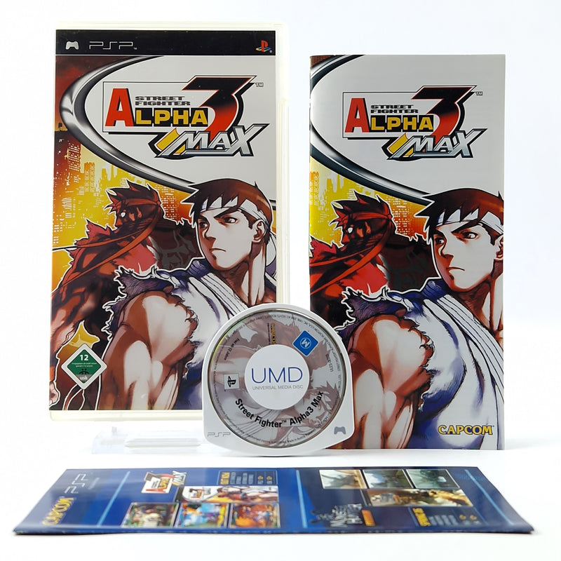 Sony PSP game: Street Fighter Alpha 3 Max - Sony Playstation Portable OVP