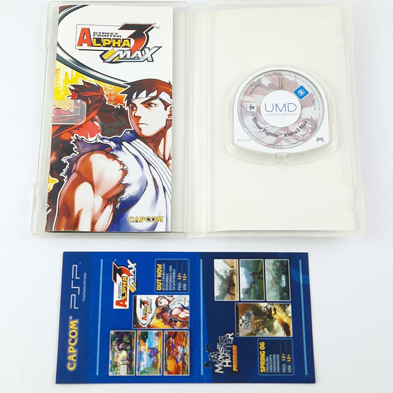 Sony PSP game: Street Fighter Alpha 3 Max - Sony Playstation Portable OVP