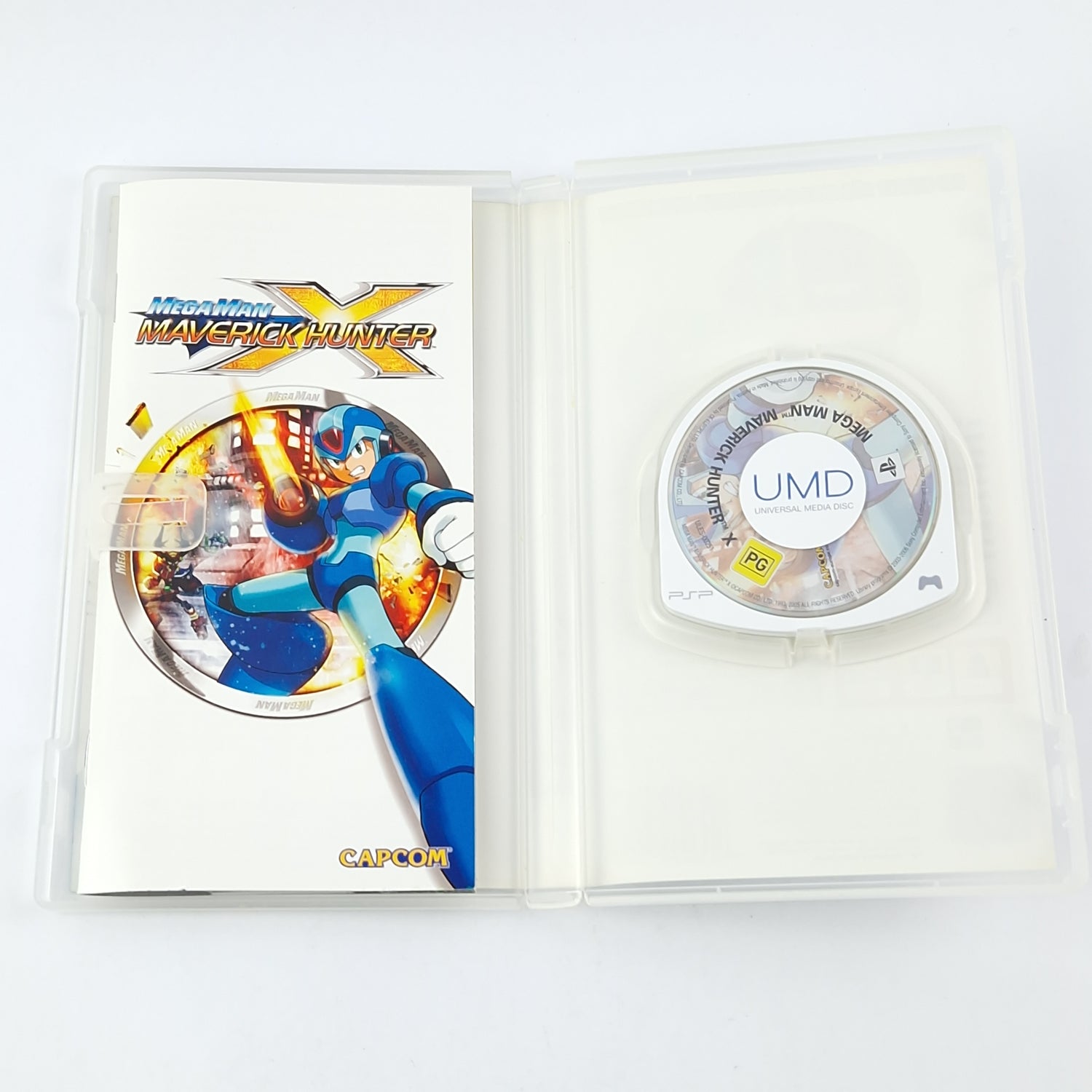 Sony PSP game: Mega Man Maverick Hunter - Sony Playstation Portable OVP