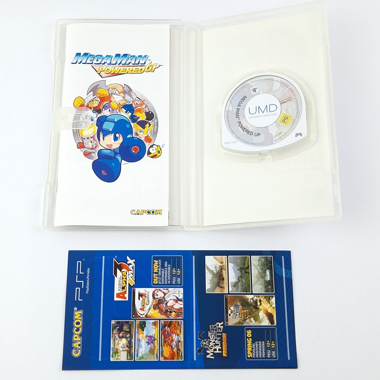 Sony PSP game: Mega Man Powered UP - Sony Playstation Portable OVP