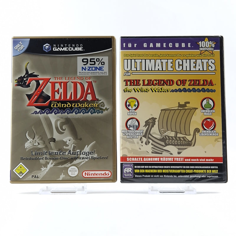 Nintendo Gamecube: Zelda The Windwaker Limited Edition + Ultimate Cheats