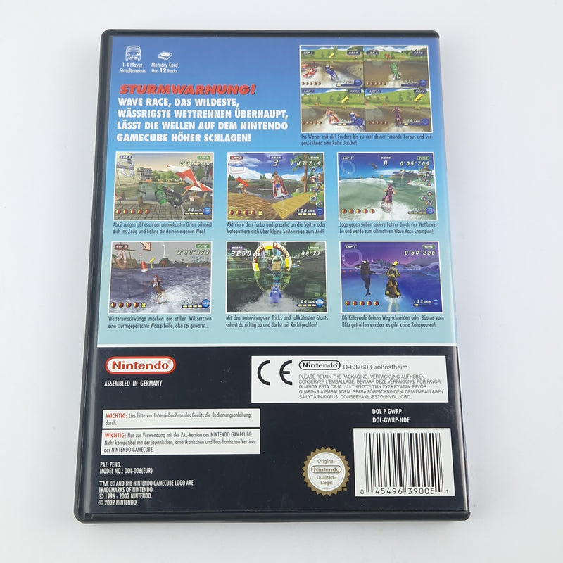 Nintendo Gamecube Spiel : Wave Race Blue Storm - CD Anleitung OVP cib / PAL GC
