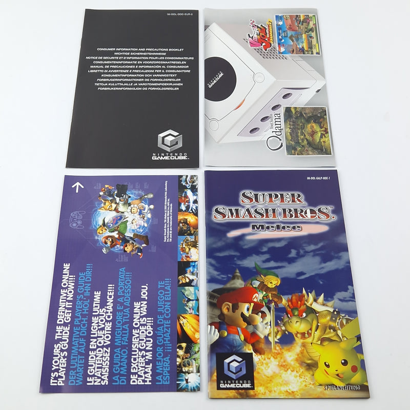 Nintendo Gamecube game: Super Smash Bros. Melee - CD instructions OVP cib PAL GC