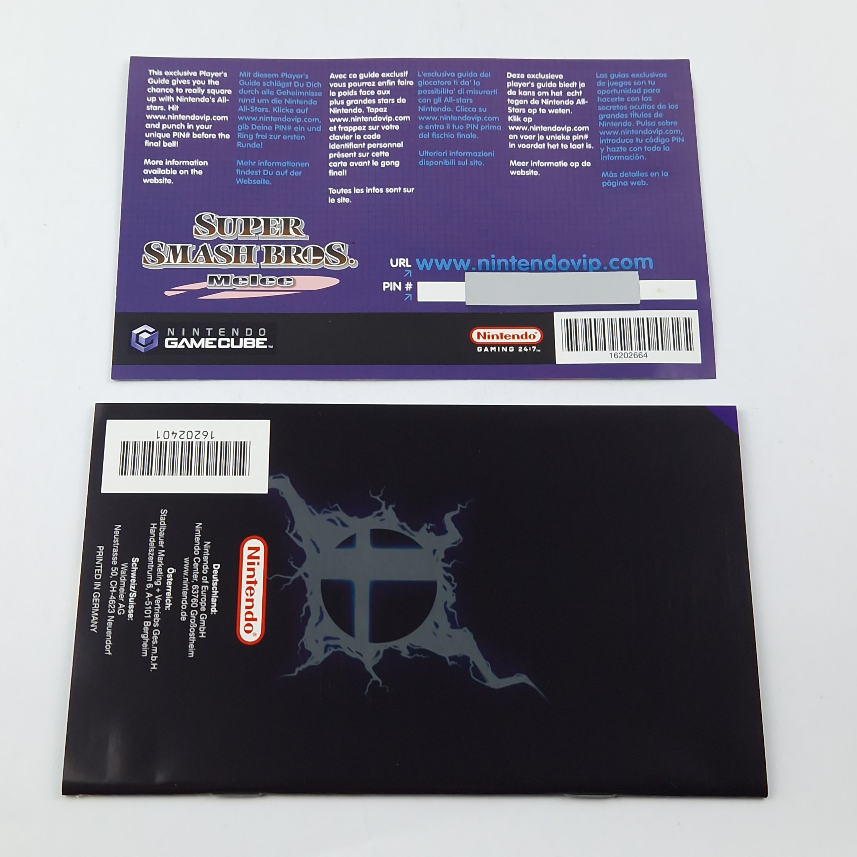 Nintendo Gamecube Spiel : Super Smash Bros. Melee - CD Anleitung OVP cib  PAL GC